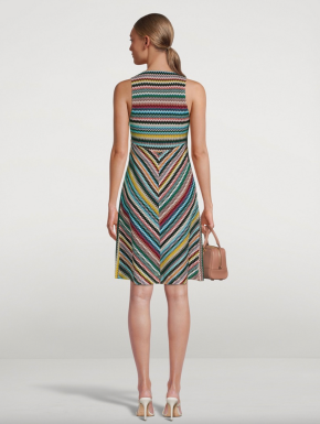 Missoni Multicolour Metallic Mini Dress 3