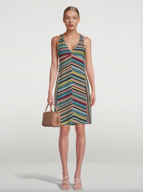 Missoni Multicolour Metallic Mini Dress 2
