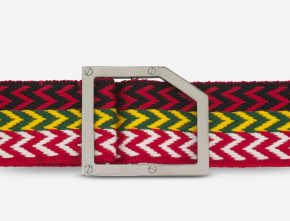 Lanvin Multicoloured Curb Belt Size 100 5