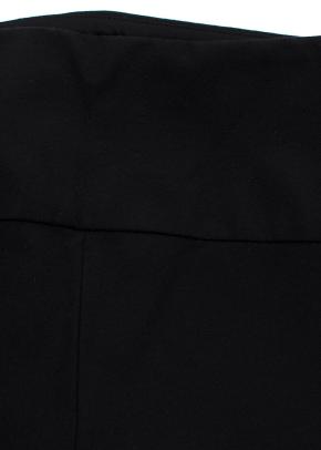 Theory Black Cotton Blend Trousers 2