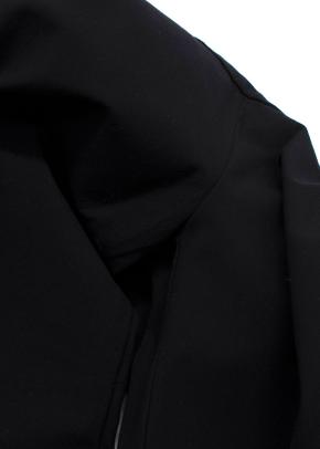 Theory Black Cotton Blend Trousers 3