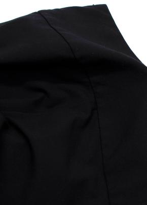 Theory Black Cotton Blend Trousers 7