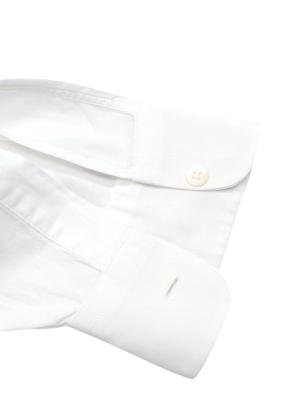 Dries Van Noten White Collarless Shirt 8