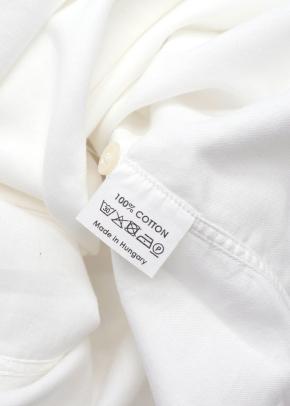 Dries Van Noten White Collarless Shirt 6