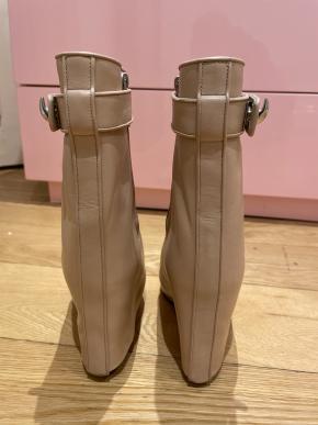 Givenchy Beige Shark Boots 3
