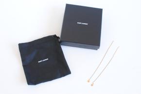 Saint Laurent Gold Metal Star Earrings 2