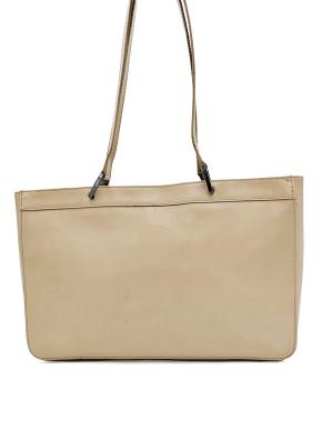 Vintage Jackie Beige Patent Leather Shoulder Bag 3