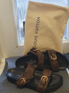 Louis Vuitton Coated Canvas Sandals 2