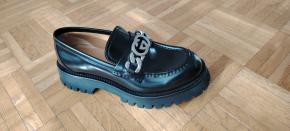 Gucci Black Leather Loafers 2