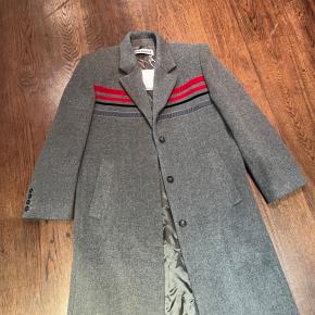Molly Goddard Grey Wool Long Coat 10