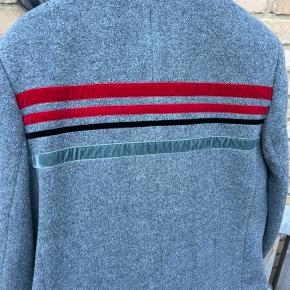 Molly Goddard Grey Wool Long Coat 6