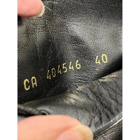 Saint Laurent Babies 90 Black Leather Ankle Boots 9