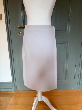Hermes Pale Blue Cashmere Midi Skirt 2