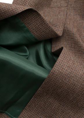 Rochas Brown Wool Midi Skirt 2