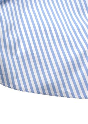 Polo Ralph Lauren Blue Stripe A-line Midi Skirt 3