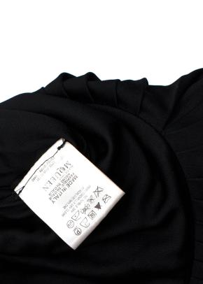 Alexander McQueen Black Silk Blend Harem Pants 8