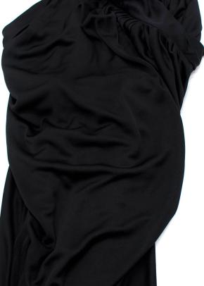 Alexander McQueen Black Silk Blend Harem Pants 7