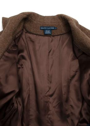 Ralph Lauren Brown Single Button Blazer 2