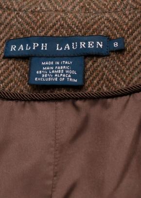 Ralph Lauren Brown Single Button Blazer 3