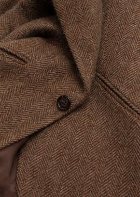 Ralph Lauren Brown Single Button Blazer 7