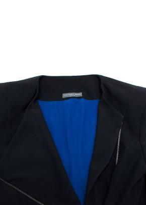 Alexander McQueen Black Dress with Silver Zips 9