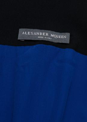 Alexander McQueen Black Dress with Silver Zips 3
