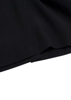 Alexander McQueen Black Dress with Silver Zips 4