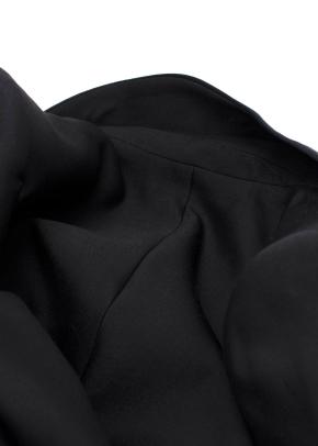 Alexander McQueen Black Coat with Double Lapels 9