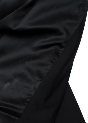 Alexander McQueen Black Coat with Double Lapels 6