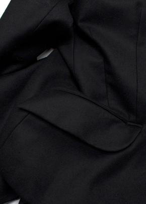 Alexander McQueen Black Blazer with Tails 8