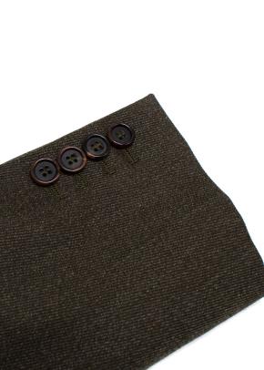 Alexander McQueen Olive Green Blazer with Tails 10