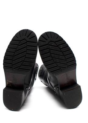 Ralph Lauren Stud Detail Black Ankle Boots 9