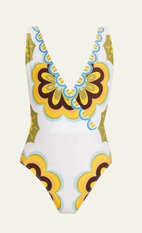 La Double J Hazzard SwimsuitWhite 2