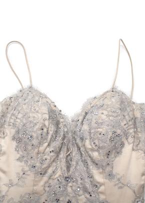 Baracci Ivory Sequin Embellished Gown 3