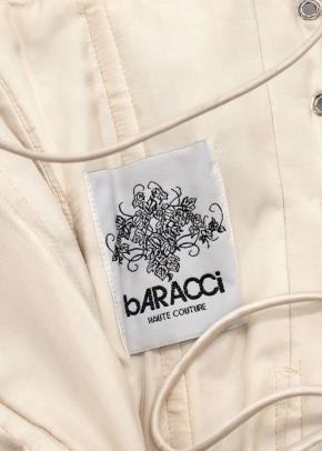 Baracci Ivory Sequin Embellished Gown 6