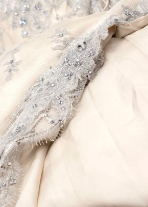 Baracci Ivory Sequin Embellished Gown 8
