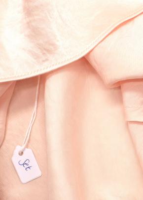 Vince Peach Satin Two Piece Skirt Set 14