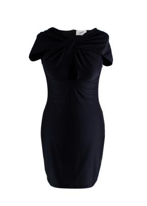 Coperni Black Twisted Cutout Mini Dress 2