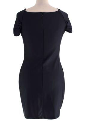 Coperni Black Twisted Cutout Mini Dress 5