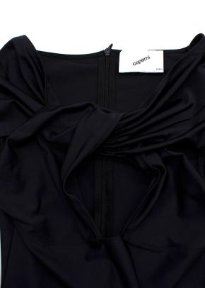 Coperni Black Twisted Cutout Mini Dress 3