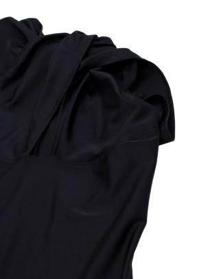 Coperni Black Twisted Cutout Mini Dress 7