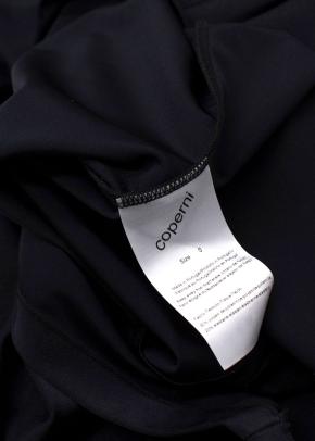 Coperni Black Twisted Cutout Mini Dress 9
