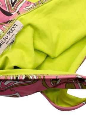 Emilio Pucci Print Pink Multicolour Triangle Bikini Set 4