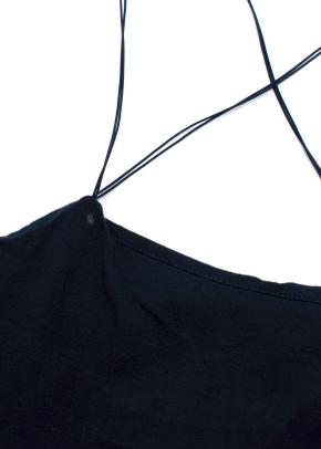 T By Alexander Wang Navy Strappy Midi Dress 3