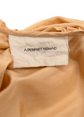 A Perfect Nomad Gold Silk Syros Dress 9