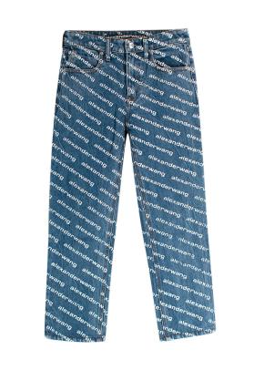 Alexander Wang Denim Printed Jeans 6