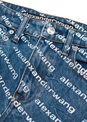 Alexander Wang Denim Printed Jeans 5
