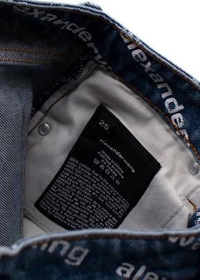 Alexander Wang Denim Printed Jeans 7