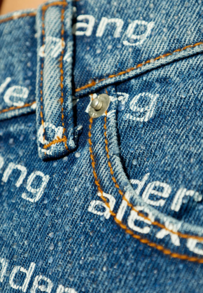 Alexander Wang Denim Printed Jeans 11