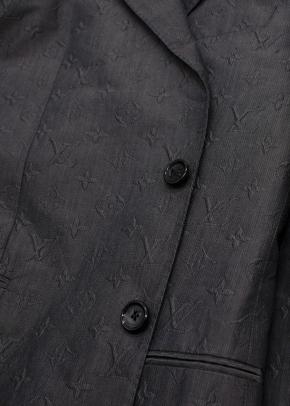 Louis Vuitton Grey Staples Suit Jacket 6